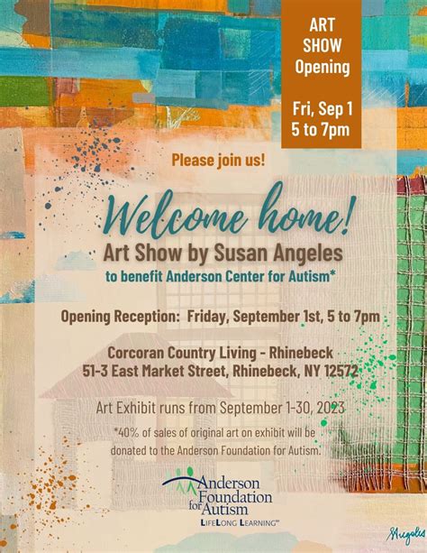Welcome Home Art Show Anderson Center For Autism