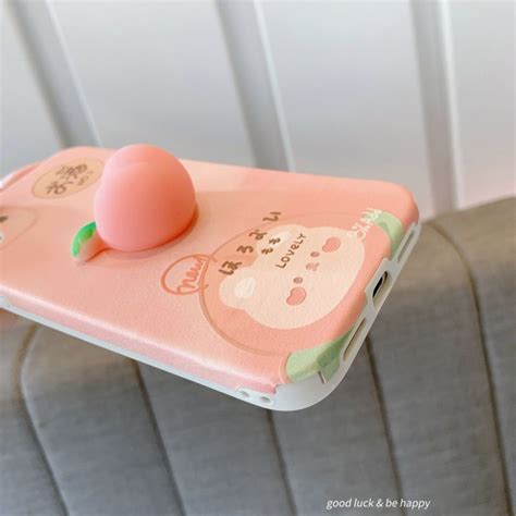 Hephone Squishy Peach Phone Case Iphone 12 Pro Max 12 Pro 12 12