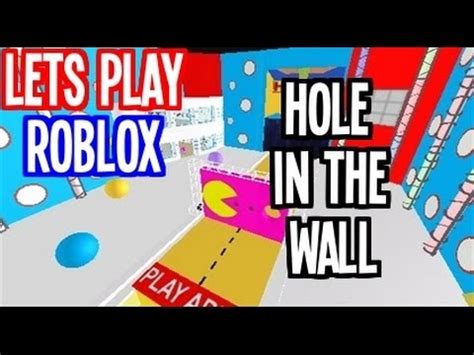 Maybe you would like to learn more about one of these? Let's Play ROBLOX - Hole in the Wall - YouTube