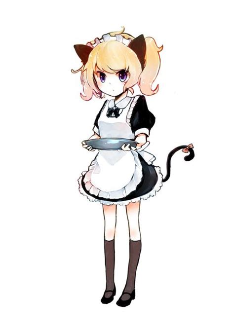 Cute Art Anime Maid Cute Drawings Anime Chibi