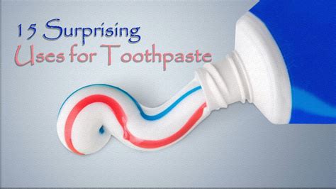 15 Surprising Uses For Toothpaste Youtube