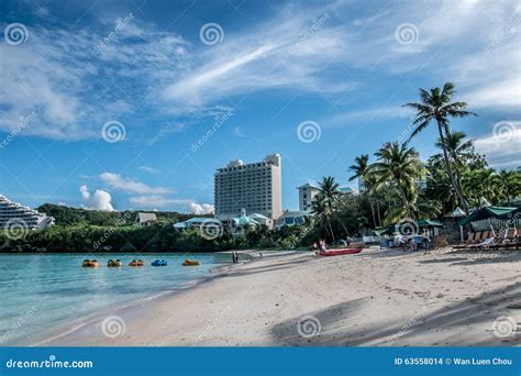 Guam Tropics Stock Photo Image Of Beach Clouds Micronesia 63558014