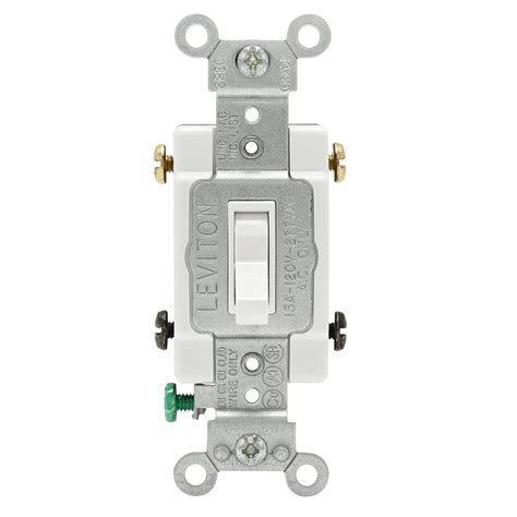 It seems strange to me that there would be a reason i would have to replace both switches in the 3. Leviton 15 Amp Single-Pole Toggle Framed 4-Way AC Switch, White-R52-54504-2WS - The Home Depot