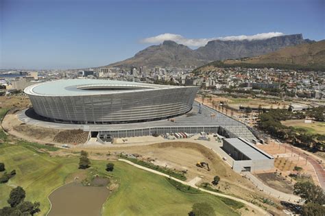 South Africa World Cup 2010 Greenpoint Stadium Gmp Architekten Archdaily