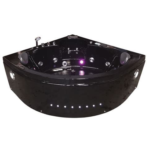Family portable inflatable hot tub with 7 colors led light 196*66cm round constant temperature heating spa pool 220v 2060w 806l. Whirlpool Bathtub black 59,05" X 59,05" hot tub - Dolphin