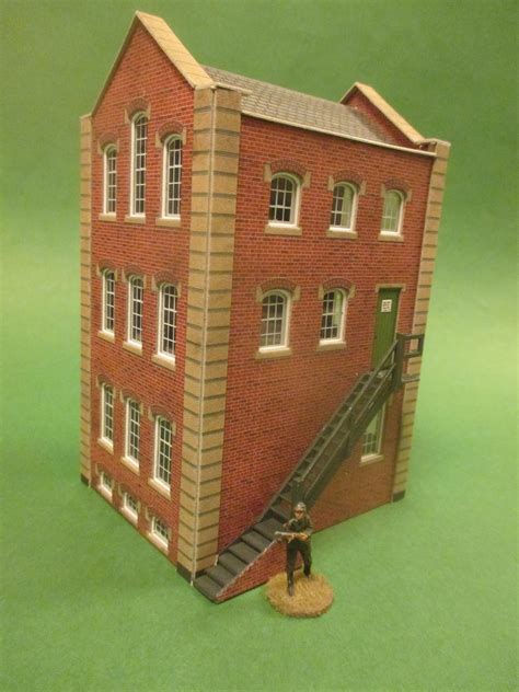 The Miniatures Man Cardboard Buildings From Metcalfe