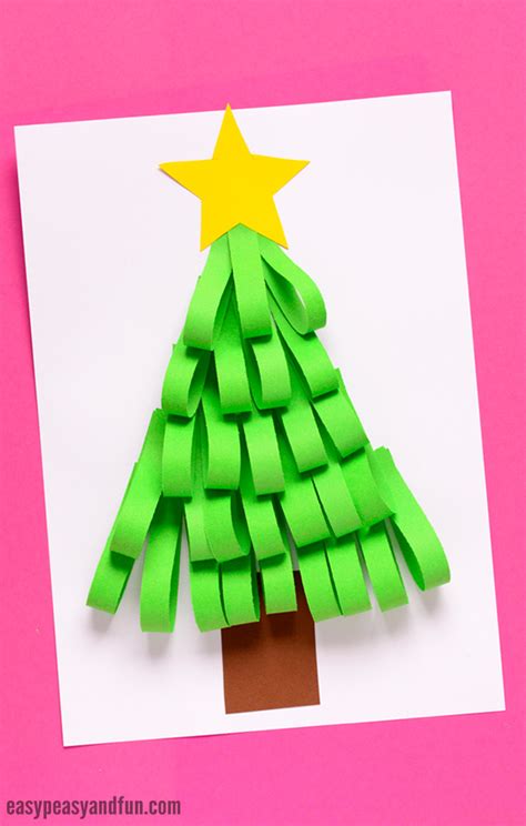 Paper Strips Christmas Tree Style Vast