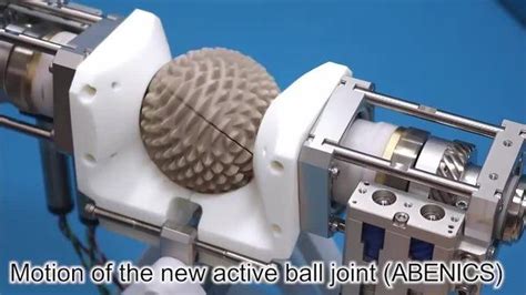 Active Ball Joint Mechanism Based On Spherical Gear Meshings