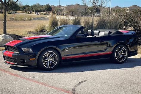 2010 Ford Mustang Shelby Gt500 Convertible Auction Cars And Bids
