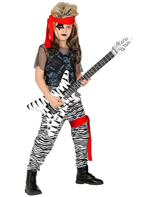 80s Rock Star Child And Teen Costume Party Delights