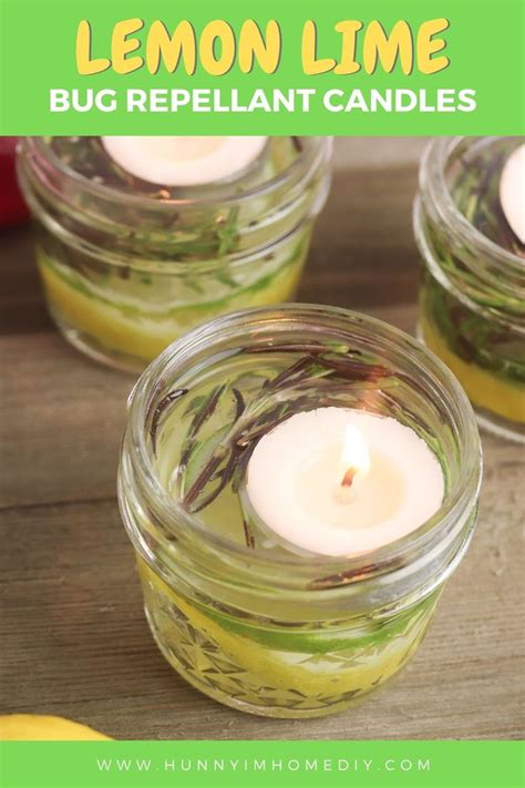 How To Make Diy Mosquito Repellent Candles Diy Mosquito Repellent