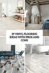 Sheet vinyl is available in a wide variety of patterns and colors. 29 Vinyl Flooring Ideas With Pros And Cons - DigsDigs