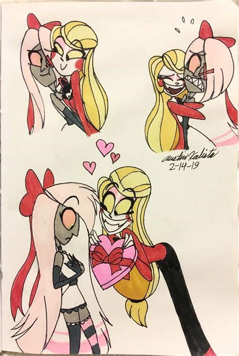 Charlie X Vaggie Doodles 💖💘 Hazbin Hotel Official Amino