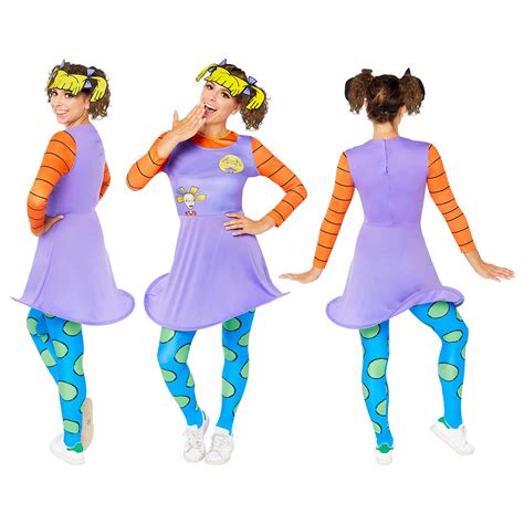 Rugrats Angelica Costume Size 8 10 1 Pc Amscan International