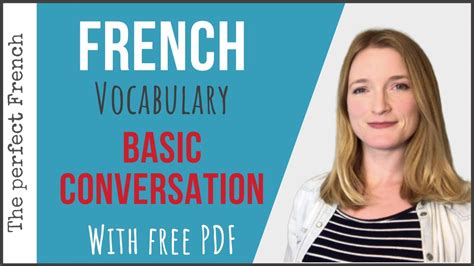 French Basic conversation & greetings - French basics for beginners ...