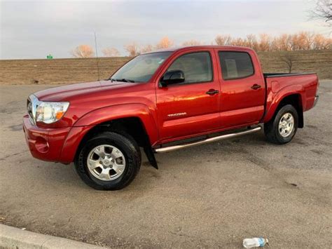 Red Toyota Tacoma Lifted For Sale Zemotor