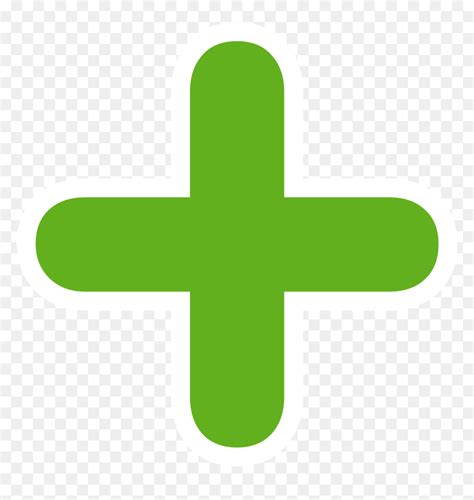 Green Plus Sign