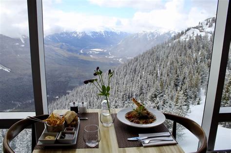 The Best Scenic Restaurant In Banff National Park Sky Bistro Banff