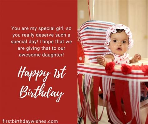 75 Sweet Happy 1st Birthday Wishes For Baby Girl 2023