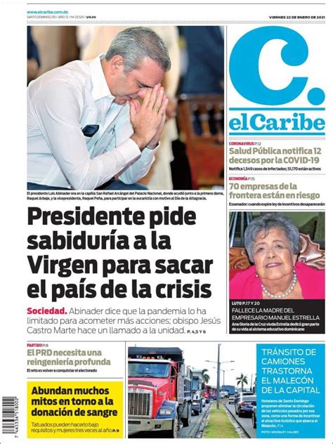 periódico el caribe r dominicana periódicos de r dominicana toda la prensa de hoy