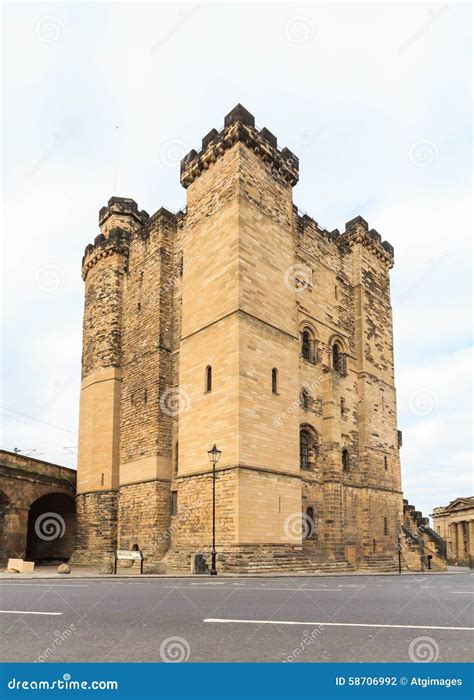 Castillo De Newcastle Fotografía Editorial Imagen De Antiguo 58706992