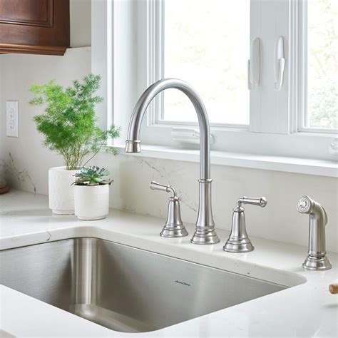 112m consumers helped this year. American Standard Delancey Widespread Kitchen Faucet ...