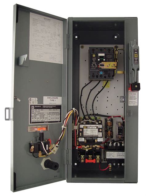 Square D 120v Ac Selector Switch Nema Circuit Breaker Combination
