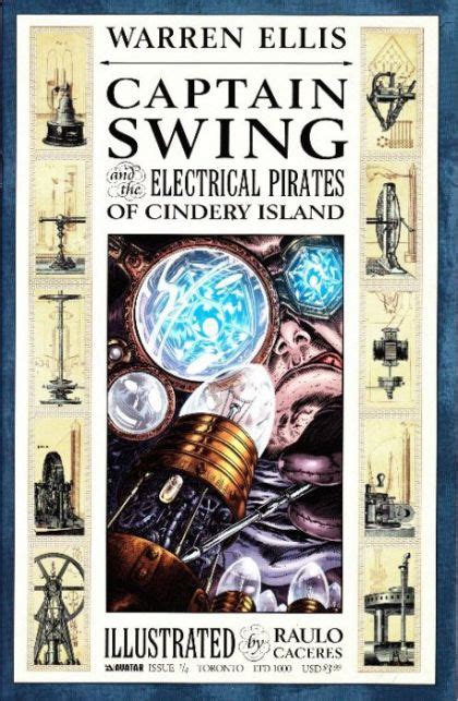 Captain Swing And The Electrical Pirates Of Cindery Island 1e On Comic