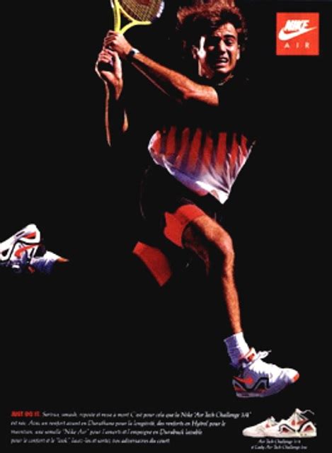 Andre Agassi In Hot Lava Nike Air Tech Challenge Ii 90s Andre Agassi