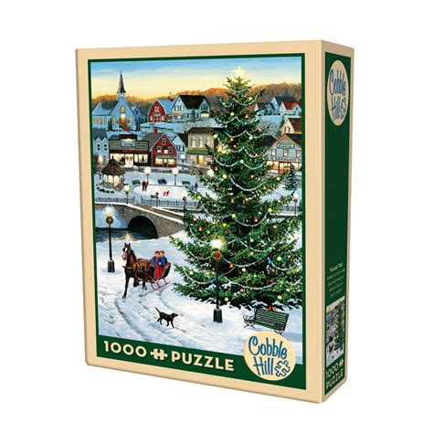 Cobble Hill Village Tree Puzzle 1000 Pieces