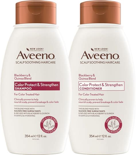 Aveeno Color Protect And Strengthen Blackberry And Quinoa