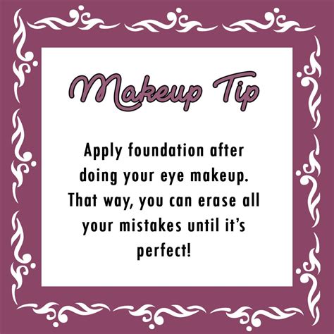Foundation Last That Way You Can Clear Up Any Eye Makeup Mistakes Afterwards Makeup Makeup