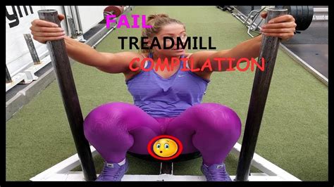Funny Momment Fail Treadmill Compilation Youtube