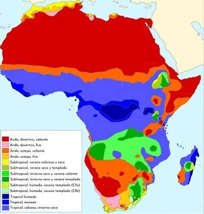 Regiones climáticas de África