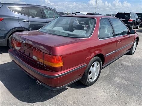 1992 Honda Accord Coupe Red Fwd Automatic Ex For Sale Honda Accord