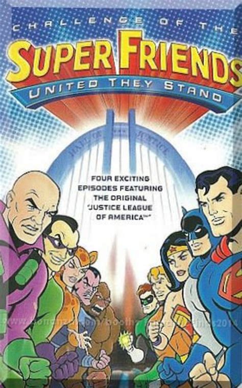 Vhs Challenge Of The Super Friends United They Stand Vol Etsy