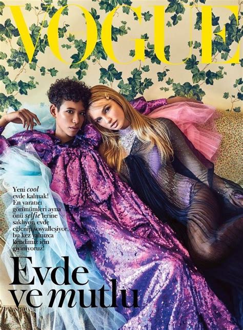 Romee Strijd And Dilone Spring 2018 Editorial Vogue Turkey Cover