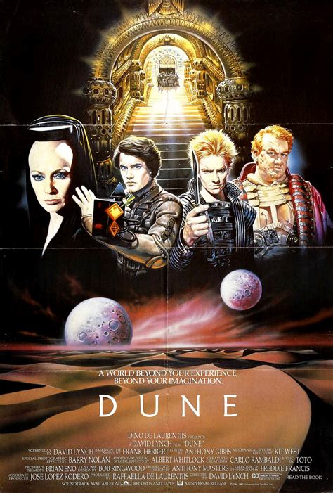 The Geeky Nerfherder Movie Poster Art Dune 1984
