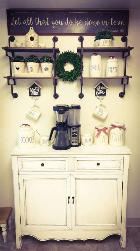 25 Diy Coffee Station Ideas You Need To Copy Homemydesign
