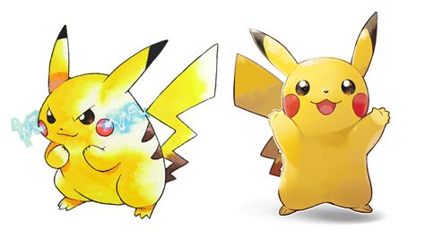 Ken Sugimori The Pokemon Anime Influenced Pikachus Sleeker Look Over