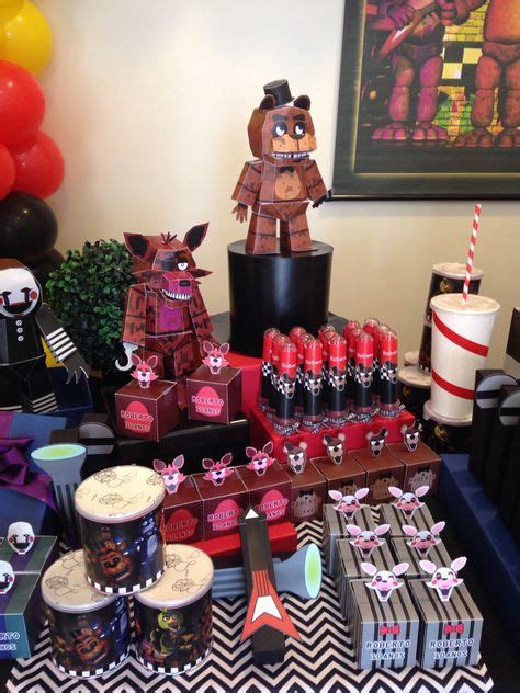 12 Ideias De Fnaf Birthday Party Five Nights At Freddy S Aniversario Festas De Aniversário