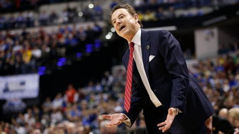 Ncaa Suspends Head Coach Pitino Five Games For Sex For Hire Scandal