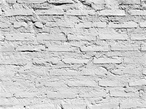 White Brick Wall Texture Background Loft Design With Brick Row