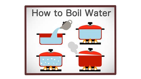 How To Boil Water Animated Infographic Youtube