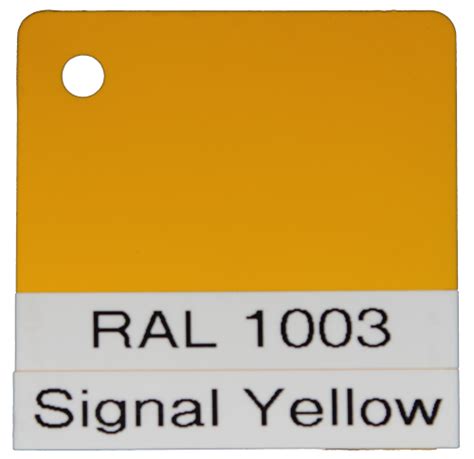 Ral Signal Yellow B Powders