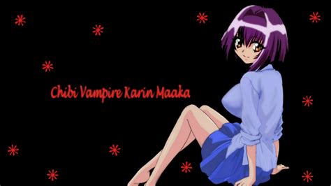 Chibi Vampire Karin Maaka Wall By Gamera68 On Deviantart