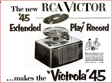 In 1945 Rca Victor Introduced Its Competing Vinyl Format Which Was