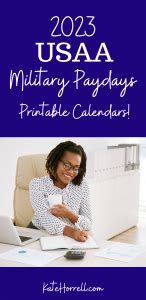 Usaa Military Pay Dates With Printables Katehorrell
