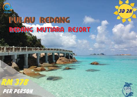 Promosi atas talian terkini untuk 3h2m pakej percutian pulau redang, jimat lebih banyak apabila anda menempah dengan holidaygogogo! Pakej Pulau Redang (Redang Mutiara Beach Resort)