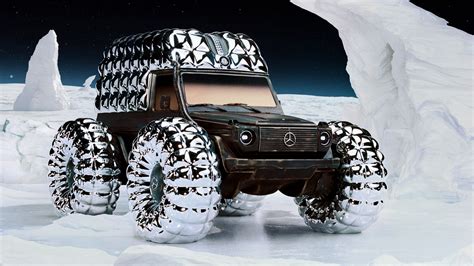 Exclusive Mercedes Benz And Moncler S New Car Should Be On The Moon